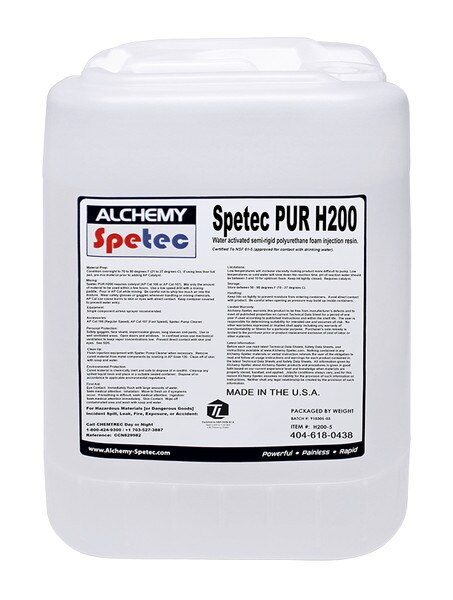 Spetec PUR H200 Injection Resin